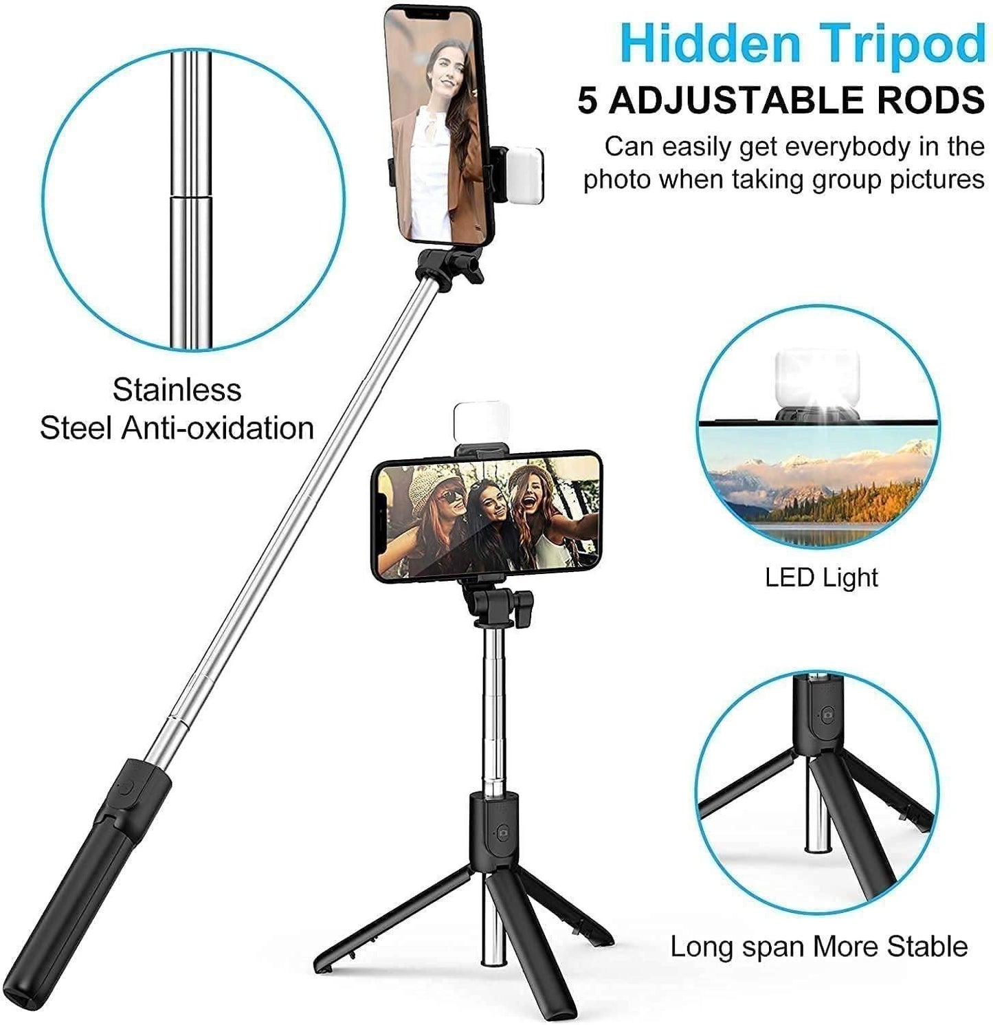 All-in-One Selfie Stick