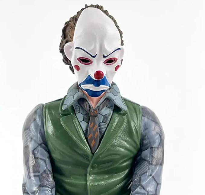 DC JOKER Comic Villain Car Charm Dashboard Toy – 5.5-Inch with mask